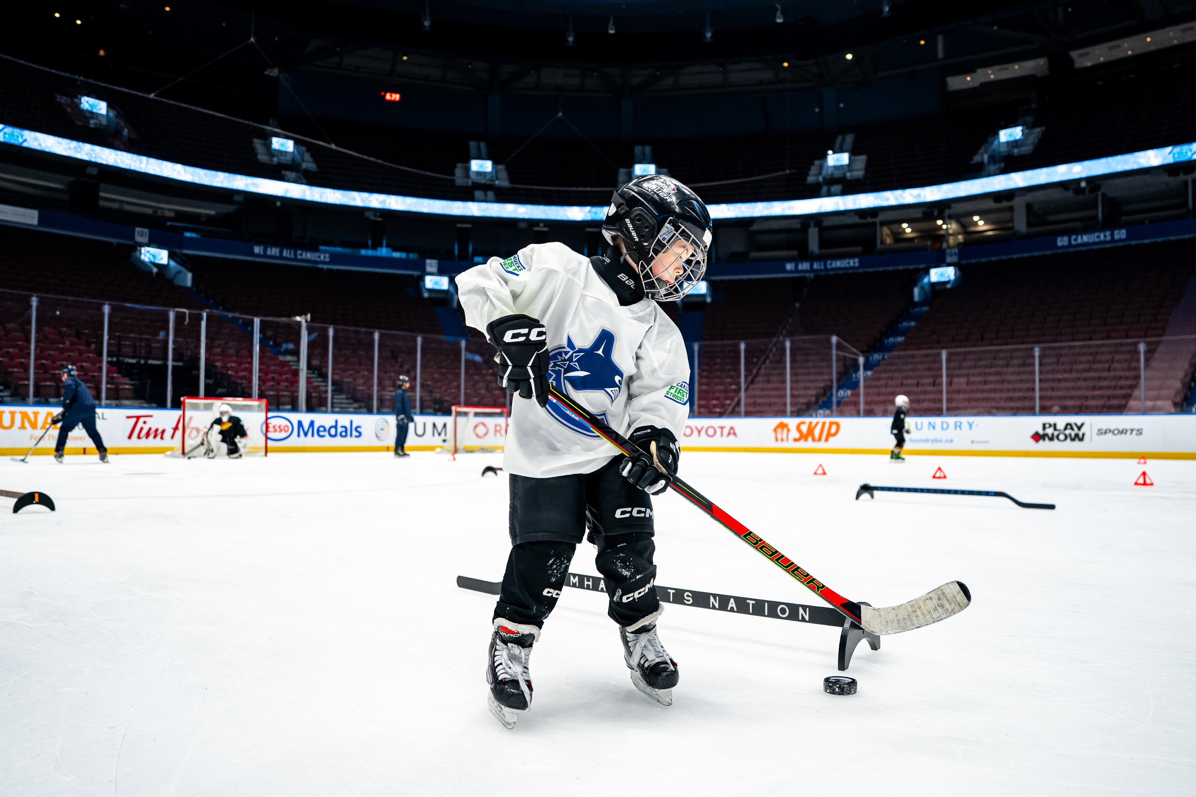 First Strides is a great opportunity for young players to develop skills and have some fun!