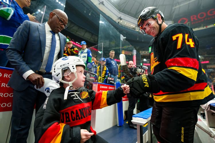 Get a behind the scenes look at what it's like to be a Vancouver Canucks trainer! 